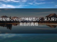 揭秘糖心Vlog的神秘面纱：深入探讨背后的真相