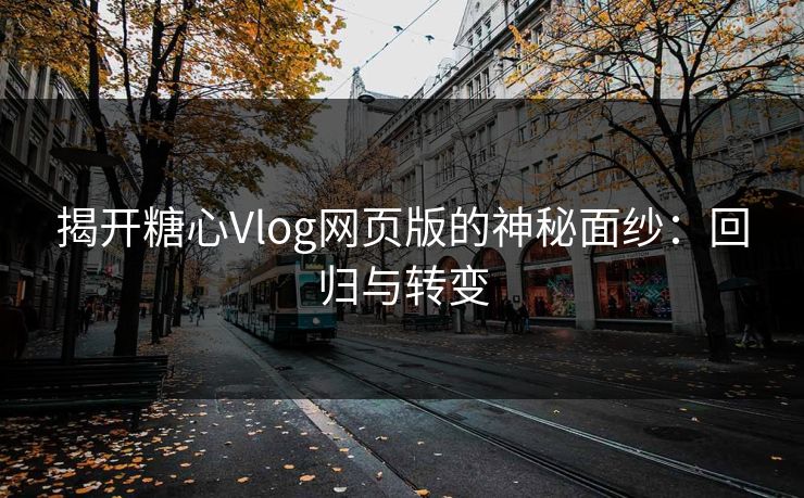 揭开糖心Vlog网页版的神秘面纱：回归与转变
