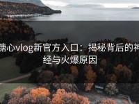 糖心vlog新官方入口：揭秘背后的神经与火爆原因