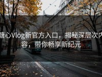 糖心Vlog新官方入口，揭秘深层次内容，带你畅享新纪元